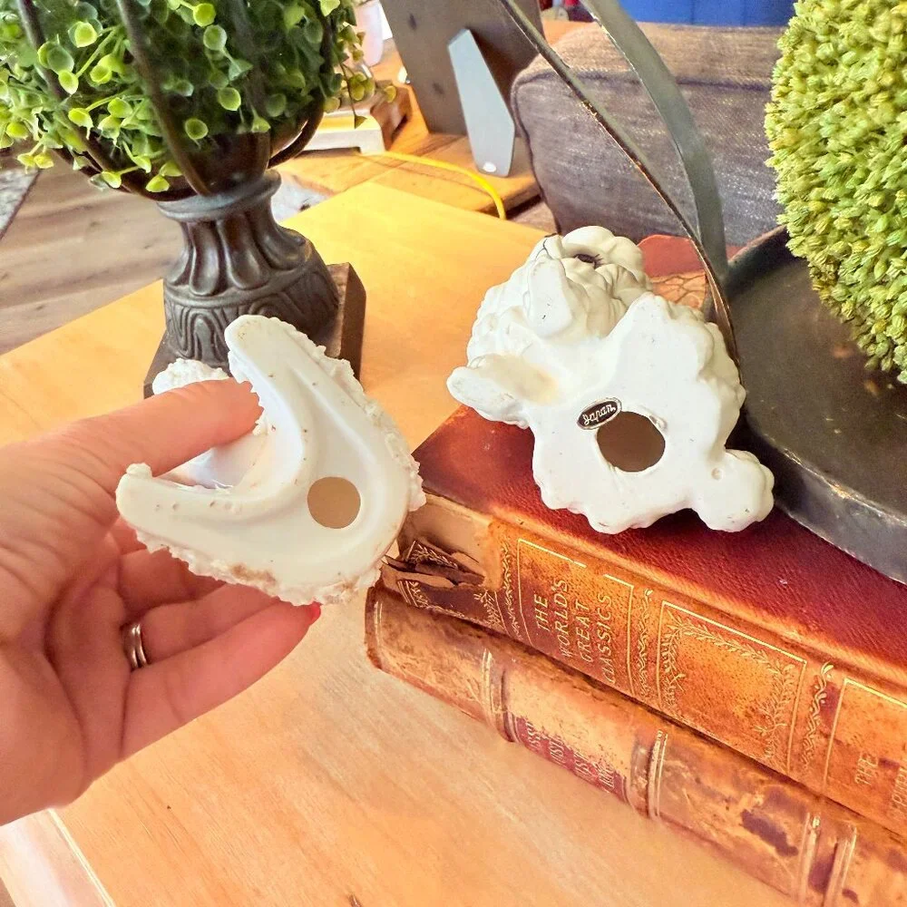❌SOLD❌1950s Josef Originals Ceramic Poodle with spaghetti poodle friend - Picture 6 of 16